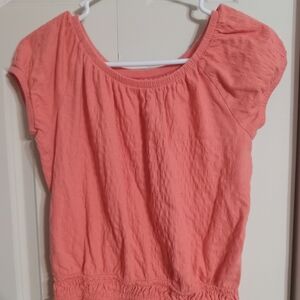 SO Coral Kids Short Sleeve Top